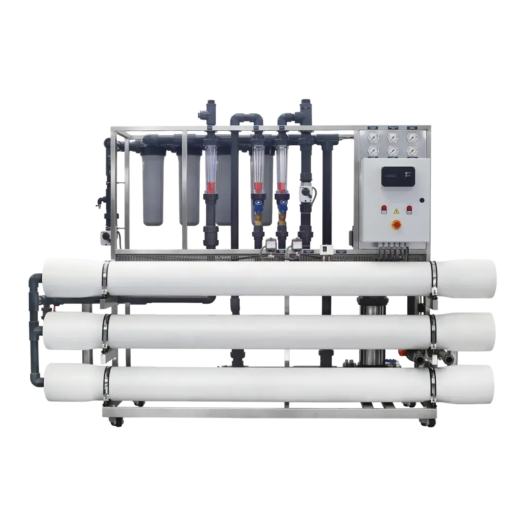AquaX engineered RO pump skid system